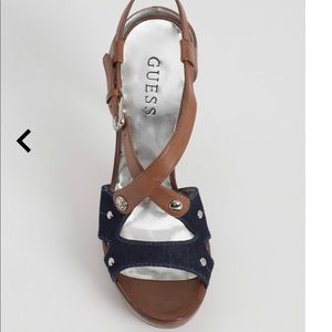 Guess platform high heels